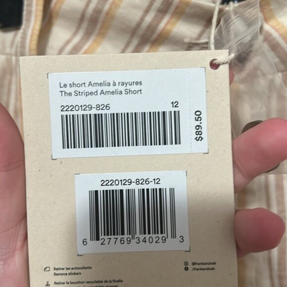 NWT Frank Oak The Amelia Shorts - Picture 10 of 11